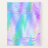 虹色ホログラフィモノグラムのック2022 2023 プランナー手帳 (裏面)