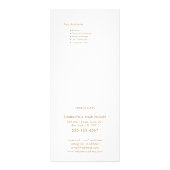 虹色ボケクサロン価格表サービスメニュー ラックカード (裏面)