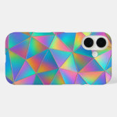 虹色ポリゴン Case-Mate iPhoneケース (裏面 (横))