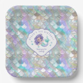 虹色メはかりで測ードクラムシェルV1 ID1144 ペーパープレート (正面)