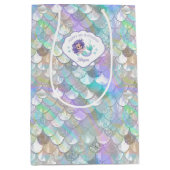 虹色メはかりで測ードクラムシェルV1 ID1144 ミディアムペーパーバッグ (正面)