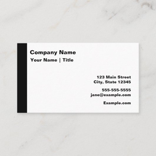 虹色モダン 名刺 (正面)