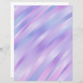 虹色リボンのスクラップブック紙 (正面/裏面)