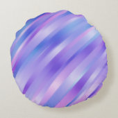 虹色リボン丸い枕 ラウンドクッション (裏面)