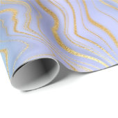 虹色レインボーグラディエントおよび金箔層 ラッピングペーパー (ロールコーナー)