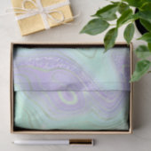 虹色レインボーグラディエントおよび金箔層 薄葉紙 (ギフト)