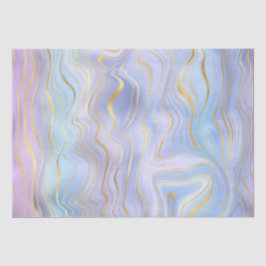 虹色レインボーグラディエントおよび金箔層 薄葉紙