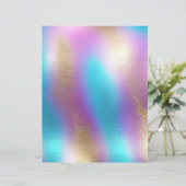 虹色レインボーグラムスクラップブック紙 (スタンド正面)