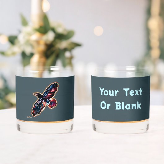 虹色レイヴン ウイスキーグラス (インサイチュ (ウェディング))