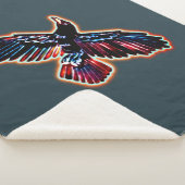 虹色レイヴン シェルパブランケット (3/4)