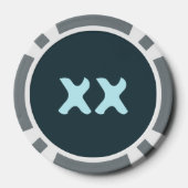 虹色レイヴン ポーカーチップ (裏面)