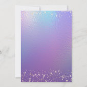 虹色レディースナイトゲームナイトサイコロ 招待状 (裏面)