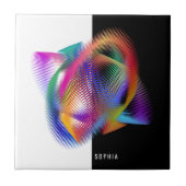 虹色光 タイル (正面)