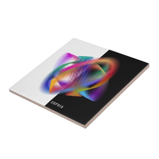 虹色光 タイル (側面)