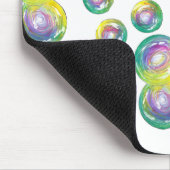 虹色吹のシャボン玉 マウスパッド (コーナー)