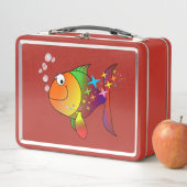 虹色数々のの太平洋海 メタルランチボックス (インサイチュ)