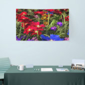 虹色春バナー 横断幕 (トレードショー)