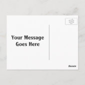 虹色歯磨きはがき ポストカード (裏面)