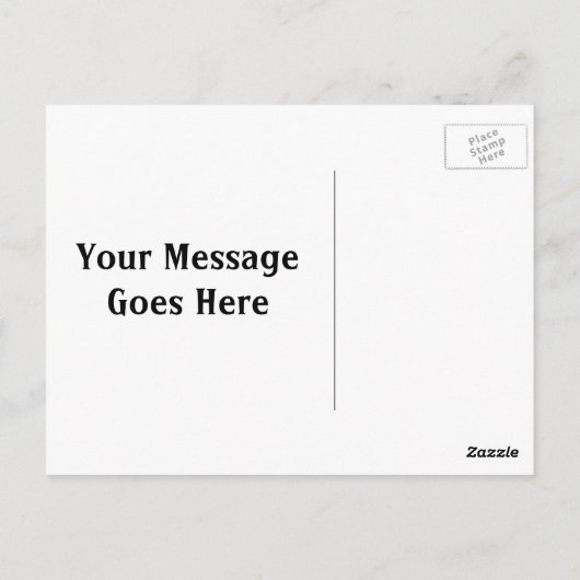 虹色歯磨きはがき ポストカード (裏面)