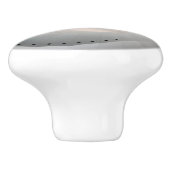 虹色白シェルセラミックノブ/プル セラミックノブ (側面)