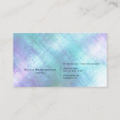 虹色素晴らしきらめく 名刺 (裏面)