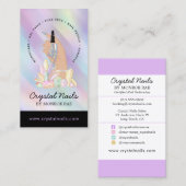 虹色結晶ネイリスト美しいサロンブ 名刺 (正面/裏面)