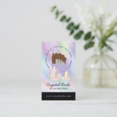 虹色結晶ネイリスト美しいサロンブ 名刺 (スタンド正面)