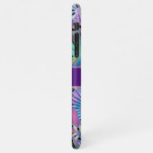 虹色葉熱帯ティール（緑がかった色）、DIY名、Vs 2 iPhoneケース (左側)