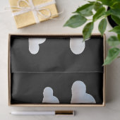 虹色金ゴールドとサファイアペンギン氷 薄葉紙 (ギフト)