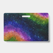 虹色銀河バッジ わたし/あなた バッジ (裏面)