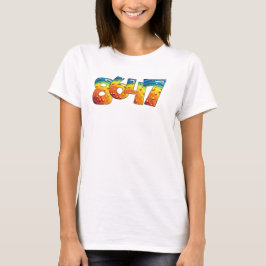 虹色8647アンチトランプ番号 Tシャツ
