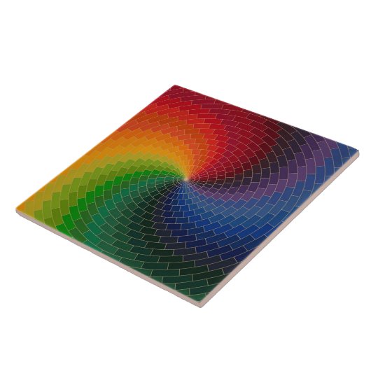 虹色 タイル (側面)