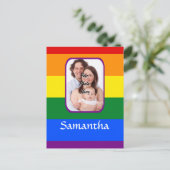 虹色 ポストカード (スタンド正面)