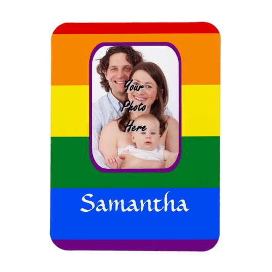 虹色 マグネット (縦)