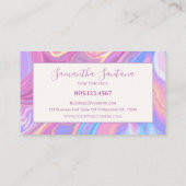 虹色 名刺 (裏面)