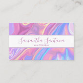 虹色 名刺 (正面)