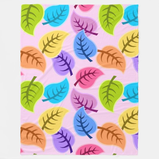 虹葉の毛布 フリースブランケット (正面)