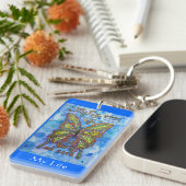 虹蝶糖尿病キーチェーン（2面） キーホルダー (正面右)