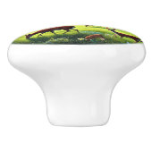 虹親愛の下の家族 セラミックノブ (側面)