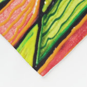 虹象のフリースブランケット フリースブランケット (角)