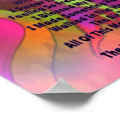 虹賛美詩ポスター ポスター (角)