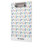 虹音楽はクリップボードパーソナライズに注意します クリップボード (左)