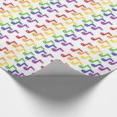 虹音楽ノートの包装紙 ラッピングペーパー (角)