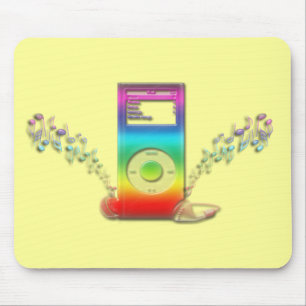 虹音楽 マウスパッド