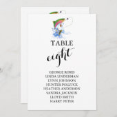 虹鱒釣りのテーマ 招待状 (正面/裏面)