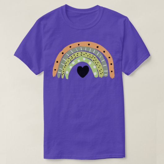虹8 Tシャツ (デザイン正面)