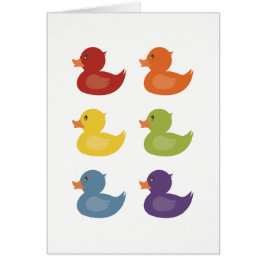 虹|のゴムアヒル白い背景の|