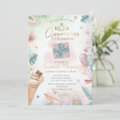 虹,アイスクリーム,風船 夏のキンセアニエラ 招待状 (スタンド正面)