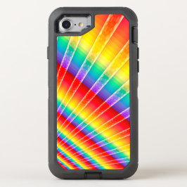 虹 オッターボックスディフェンダーiPhone SE/8/7 ケース