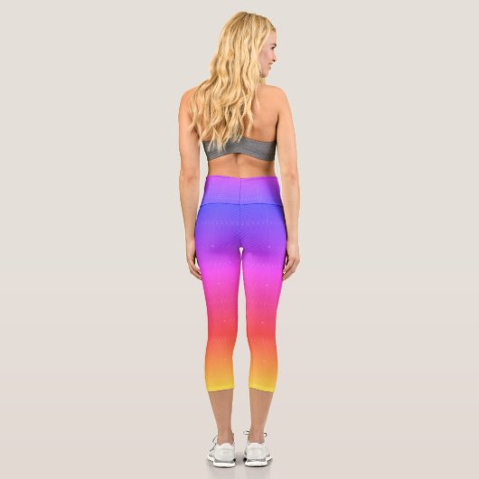 虹 カプリレギンス (裏面)